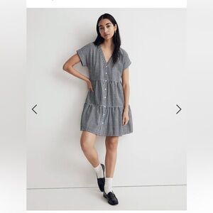 Madewell Gingham Mini Dress